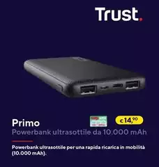 Primo sale - Powerbank Ultrasoftile Per Una Rapida Ricarica In Mobilità