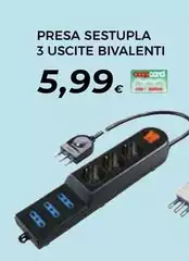 Presa Sestupla 3 Uscite