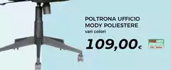 Poltrona Ufficio Mody Poliestere