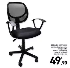 Blu - Sedia Da Scrivania