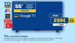 TCL - Led Smart 55P69K 