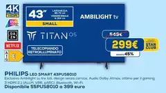 Philips - Led Smart 43PUS8010