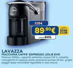 Lavazza - Macchina Caffe' Espresso Jolie Evo