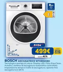 Bosch - Asciugatrice WTH85208II