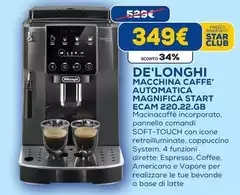 De Longhi - Macchina Caffe' Automatica Magnifica Start ECAM 220.22.GB
