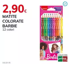 Barbie - Matite Colorate