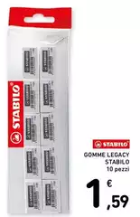 Stabilo - Gomme Legacy
