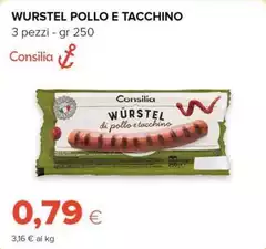 Consilia - Wurstel Pollo E Tacchino
