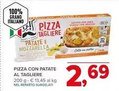 Pizza Con Patate Al Tagliere
