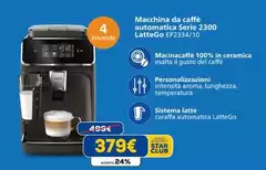 Star - Macchina Da Caffè Automatica Serie 2300 Lattego P23494