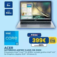 Acer - Notebook Aspire 3 A315-59-530X
