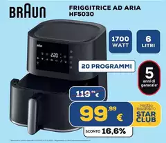 Braun - Friggitrice Ad Aria HF5030