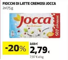 Jocca - Fiocchi Di Latte Cremosi