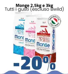 Monge - Tutti I Gusti