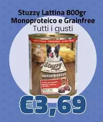 Stuzzy -  Lattina Monoproteico E Grainfree