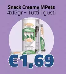 Mpets - Snack Creamy
