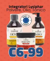 Lysiphar - Integratori Polvere, Olio, Tonico