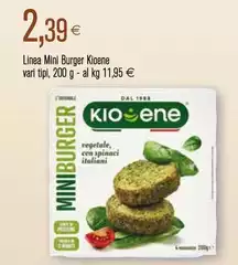 Kioene - Linea Mini Burger