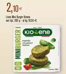 Kioene - Linea Mini Burger