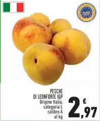 Origine - Pesche Di Leonforte IGP