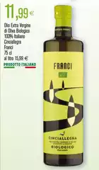 Oliva - Olio Extra Vergine Di  Biologico 100% Italiano