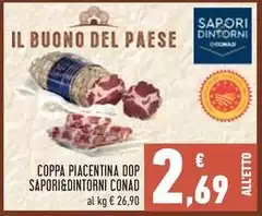 Sapori - Coppa Piacentina DOP &Dintorni