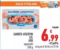 Arbi - Gamberi Argentini XXL