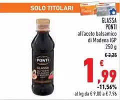 Ponti - Glassa