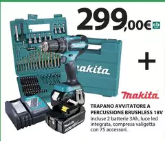 Makita - Trapano Avvitatore A Percussione Brushless 18V