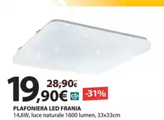 Plafoniera Led Frania