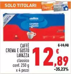 Lavazza - Caffe Crema E Gusto