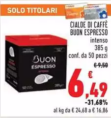 Solo - Cialde Di Caffè Buon Espresso