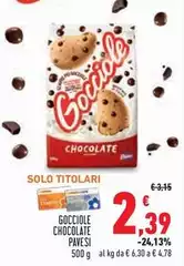 Pavesi - Gocciole Chocolate