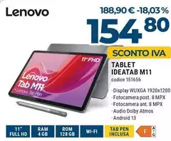 Lenovo - Tablet Ideatab M11