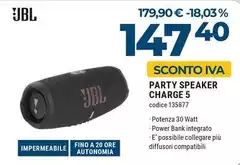 Jbl - Party Speaker Charge 5