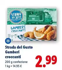 Strada del gusto - Gamberi Croccanti