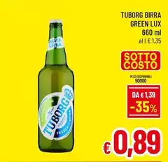 Tuborg - Birra Green Lux