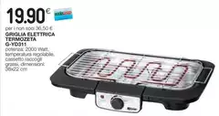 Termozeta - Griglia Elettrica G-7011