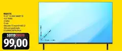Majestic - Tv 32" FL32VD Smart TV