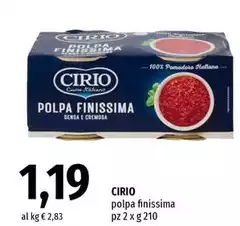 Cirio - Polpa Finissima