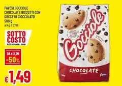 Pavesi - Gocciole Chocolate Biscotti Con Gocce Di Cioccolato