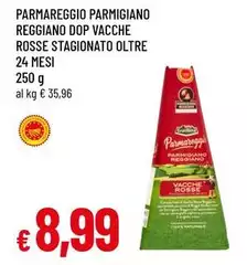 Parmareggio - Parmigiano Reggiano DOP Vacche Rosse Stagionato Oltre 24 Mesi