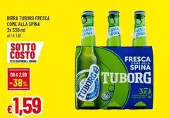 Tuborg - Birra  Fresca