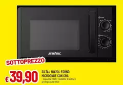 Siltal - MW20L Forno Microonde Con Gril