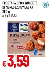 Frosta - 14 Spicy Nuggets Di Merluzzo D'Alaska