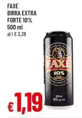 Faxe - Birra Extra Forte 10%