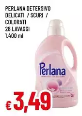 Perlana - Detersivo Delicati / Scuri / Colorati