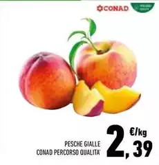 Conad - Pesche Gialle Percorso Qualita'