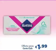Nuvenia - Offerta Senza Carta Club