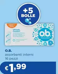O.B. - Assorbenti Interni